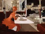 Fernand Lungren, In the Café