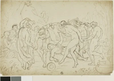 Joshua Cristall, Bacchanale