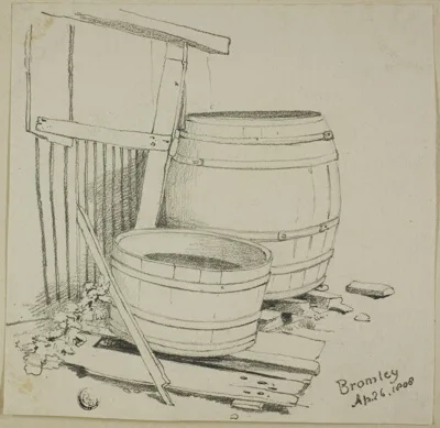Joshua Cristall, Washtub and Barrel