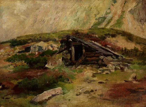 Aleksander Mroczkowski, Hut in the Tatra Mountains