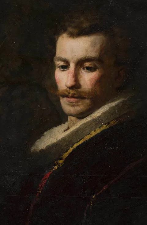 Wandalin Strzałecki, Portrait of K. Marczewski, sculptor