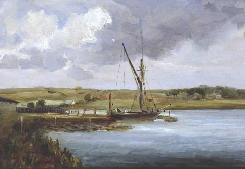 Thomas Churchyard, View on the Deben