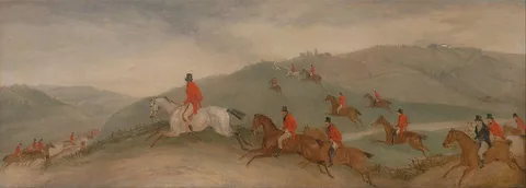 Richard Barrett Davis, Foxhunting: Road Riders or Funker