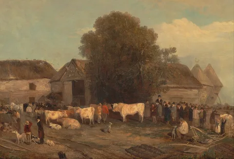Richard Barrett Davis, The Farm Sale