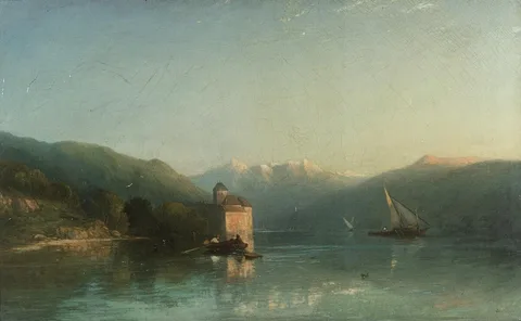 James Francis Danby, Castle of Chillon, Lake Geneva