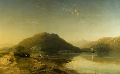 James Francis Danby, Loch Fyne with Inverary Castle from the South West