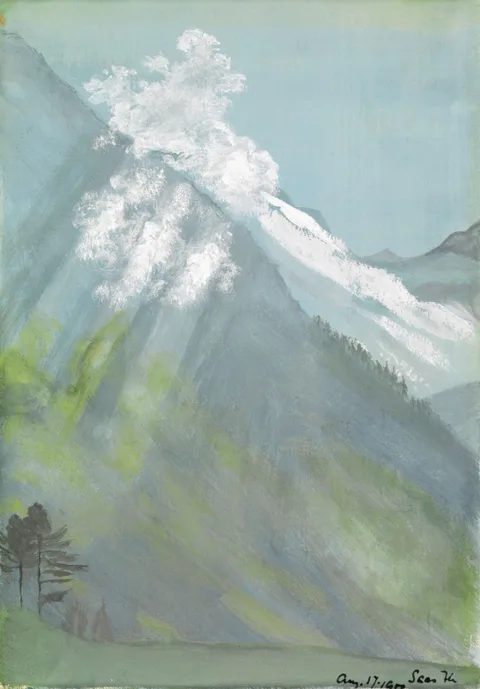 Edward Clifford, Saas-Fee, Switzerland