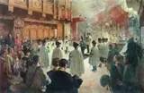 Theodor Josef Ethofer, The knighting of Viktor Count Boos zu Waldeck. (Innsbruck, Hofkirche, 20th June 1911).