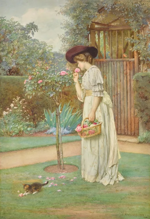 Charles Edward Wilson, Roses In Bloom