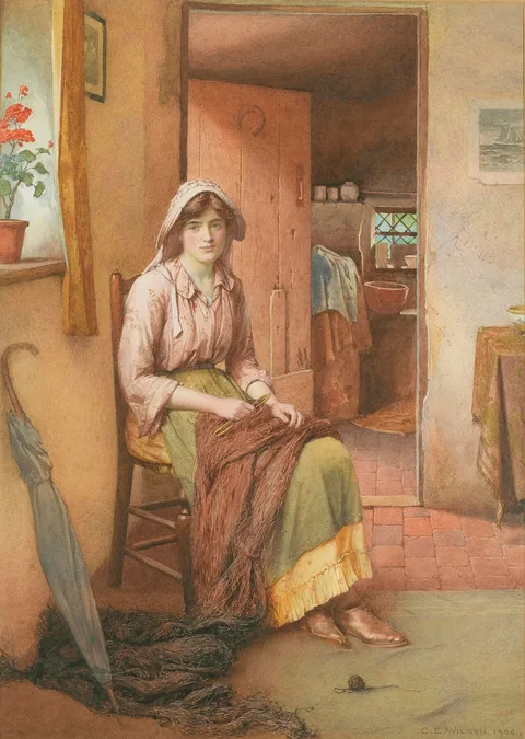 Charles Edward Wilson, The fisherman's wife