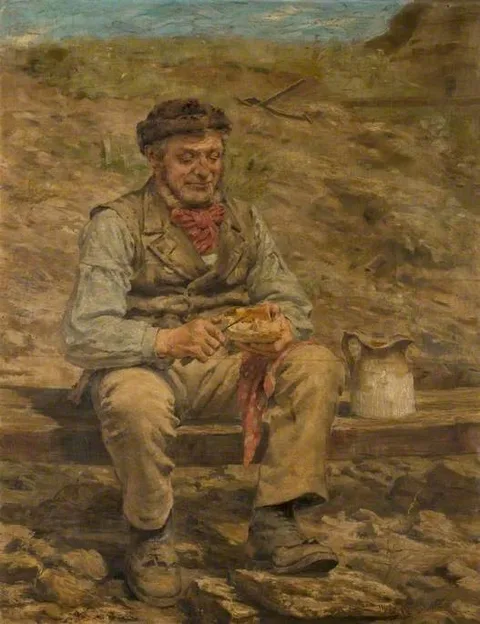 John Hodgson Campbell, Workman Eating Lunch