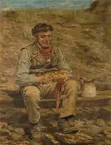 John Hodgson Campbell, Workman Eating Lunch