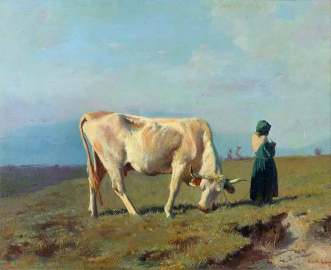 Albert Lugardon, The White Cow