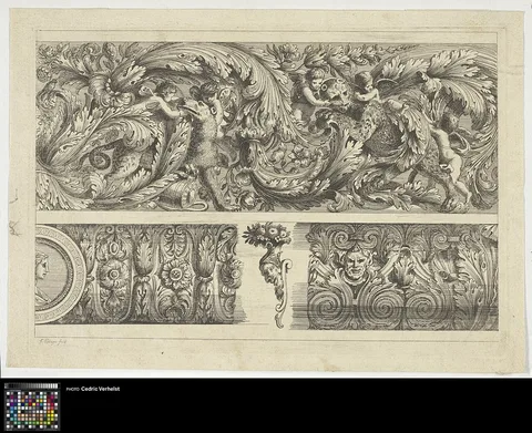 Franz Ertinger, Two friezes