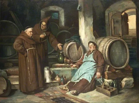 Joseph Haier, Monks in a Cellar