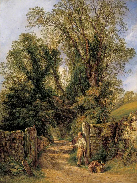 Frederick Henry Henshaw, A Glimpse of Wharfdale, Yorkshire