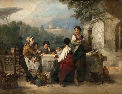 Karel Frans Philippeau, The Midday Meal