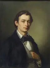 Anton Weber, Portrait of the engraver F. Seifert