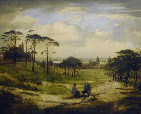 George William Mote, Greenwich Park, London