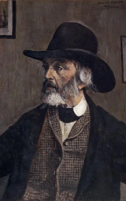 Walter Greaves, Thomas Carlyle, 1795 - 1881. Historian and essayist