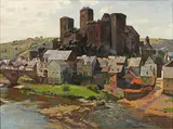 Joseph Rummelspacher, View of Runkel on the Lahn