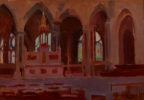 Jerzy Karszniewicz, Interior of a Church