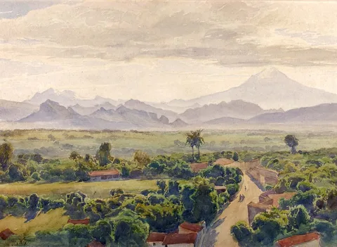 Henry Otto Wix, View of Cuernavaca