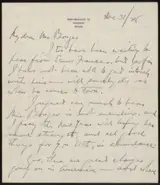 Maurice Fromkes, Brief aan Andries Bonger