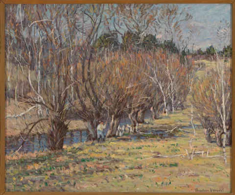 Theodore Wendel, The Brook, Spring
