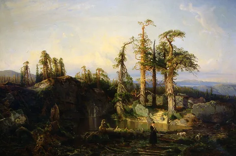 Carl Nielsen, Skogtjern i nedre Telemark