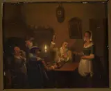 Pieter Geerard Sjamaar, Playing checkers