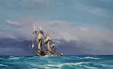 John Fraser, A frigate