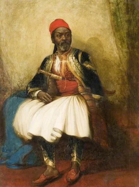 Thomas Kent Pelham, Portrait of a Moor in National Costume