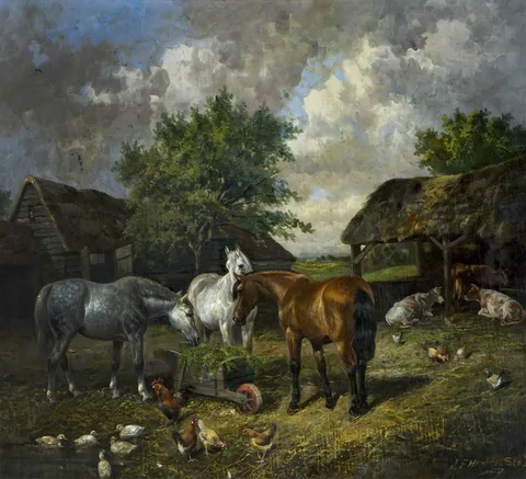Samuel Joseph Clark, Farmyard Scene