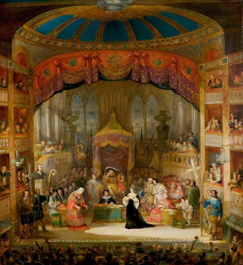 Henry Andrews, The Trial of Queen Katharine, 'Henry VIII', Act II, Scene 4