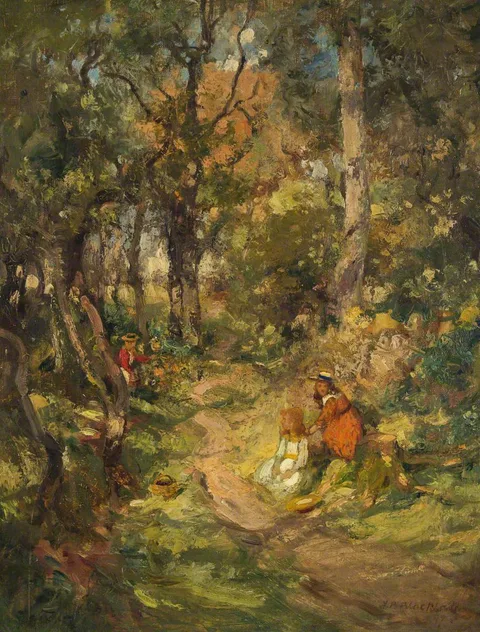 Thomas Bromley Blacklock, Bramble Gathering