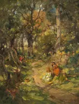 Thomas Bromley Blacklock, Bramble Gathering