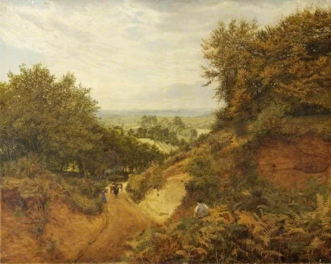 Frank Walton, View from Leith Hill, Dorking, Surrey
