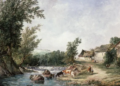 Alfred Vickers, farm near Carmarthen