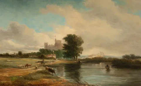 Alfred Vickers, Windsor from the Meadows