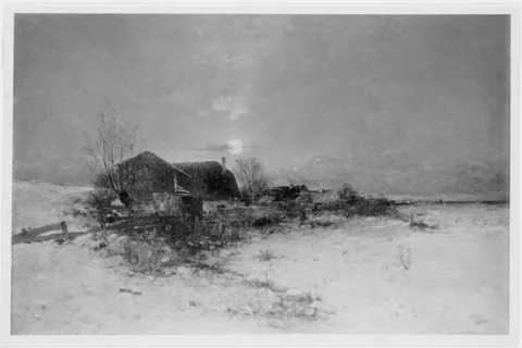 Anton Windmaier, Winter landscape