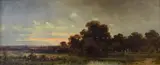 Anton Windmaier, Sunset Near Munich
