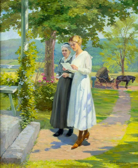 Carl Hirschberg, The Letter
