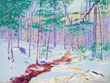 Edwin Ambrose Webster, Brook in Winter