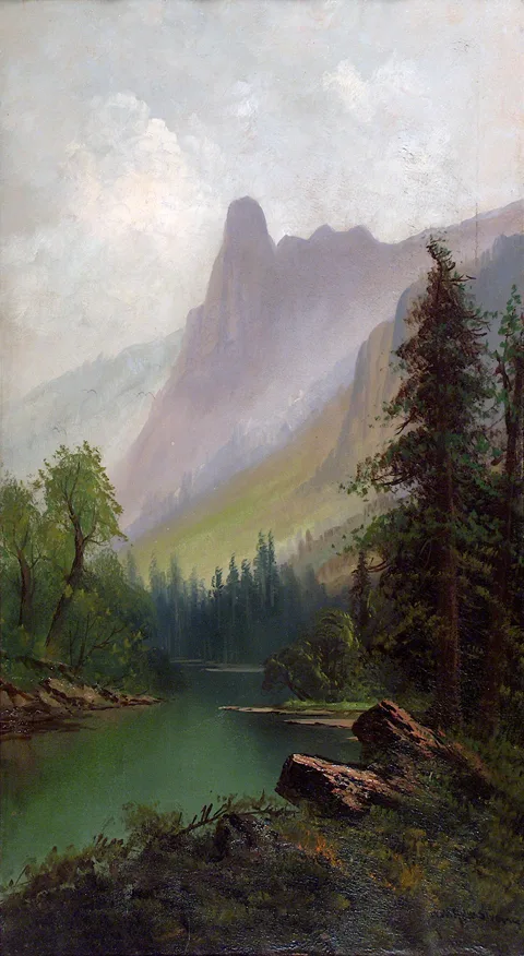 William Weaver Armstrong, Sentinel Rock, Yosemite