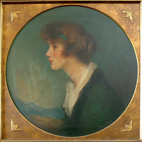 Dana Pond, Portrait Of A Young Woman