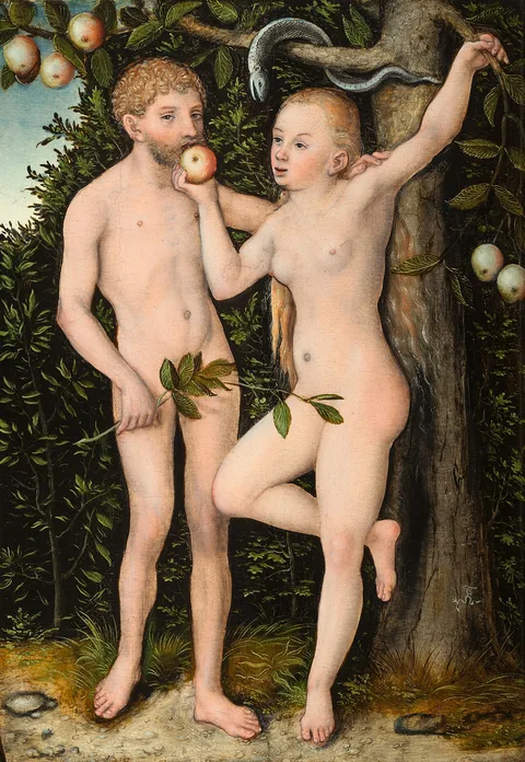 Lucas Cranach, Adam and Eve