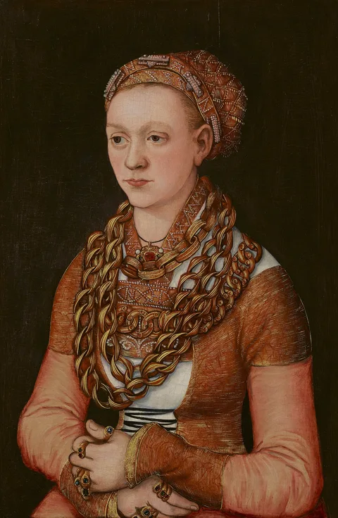 Lucas Cranach, Portrait of Anna Buchner, ne Lindacker