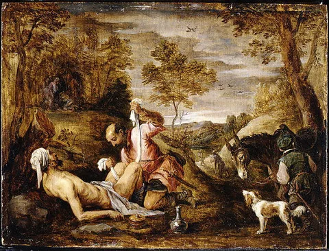 David d.J. Teniers, The Good Samaritan