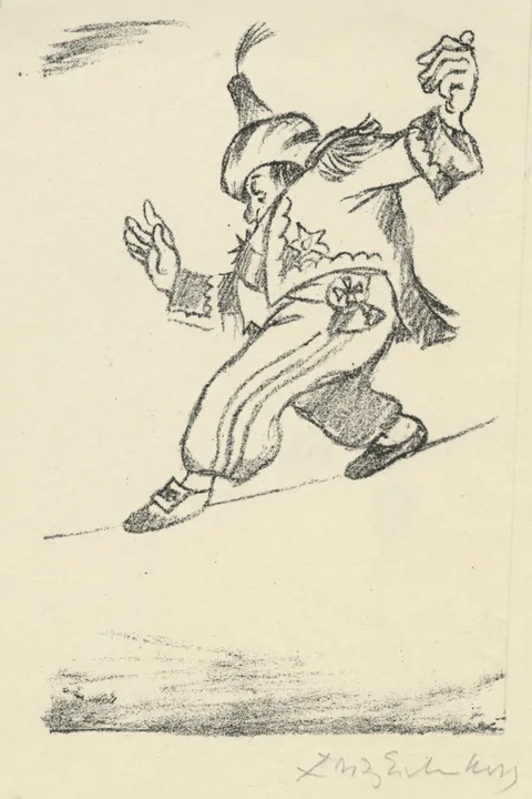 Fritz Eichenberg, Gulliver's Travels: Walking a Tight Rope